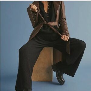 Free People Black Ankle Boots